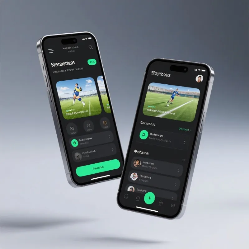 满冠体育 App Interface